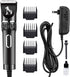 Professional Dog Clippers for Thick Coats - Heavy Duty Pet Grooming Clippers with Powerful Motor & Detachable Blades
