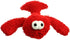 MIGHTY Microfiber Ball Lobster - Strong & Tough Interactive Dog Toy with Squeaker, Machine Washable