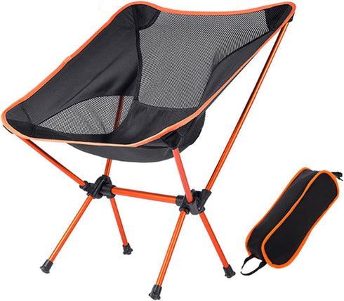 Backpacking Lightweight Folding Camping Chair, Portable Foldable Compact for Outdoor Camp,Aluminium,Travel, Beach