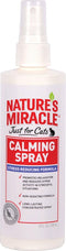 Nature's Miracle Just for Cats Calming Spray, 8-ounce Stress Reducing Formula, White (P-5780)