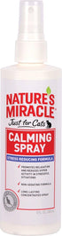 Nature's Miracle Just for Cats Calming Spray, 8-ounce Stress Reducing Formula, White (P-5780)