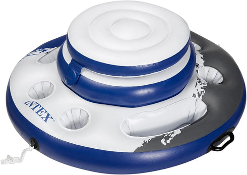 INTEX 56822EP Mega Chill Inflatable Cooler: Removable Ice Chest 5 Built-in Cup