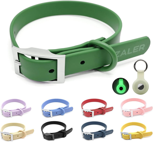 Waterproof Dog Collar, Adjustable Odor Proof Easy to Clean Soft Comfortable Collars for Large, Medium, Small Dogs