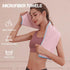 LERAO Gym(2pcs,Pink) Gym Towels for Women,Workout Towels Quick Dry Towel,Yoga Towel for Hot Yoga Non Slip,Sweat Towel