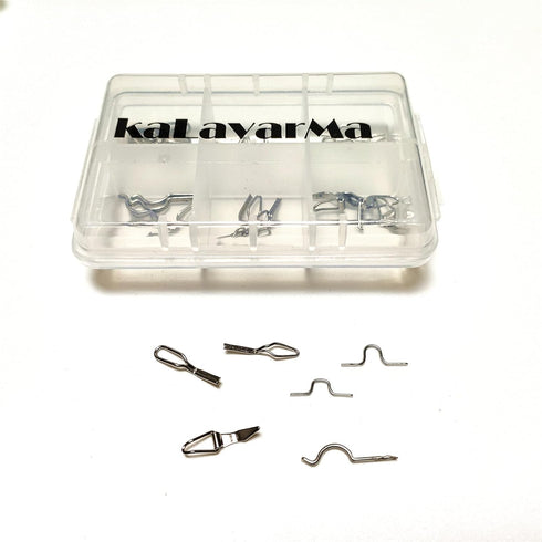 Fishing Rod Hook Keepers, Stainless Steel Material for Rod Building Repair