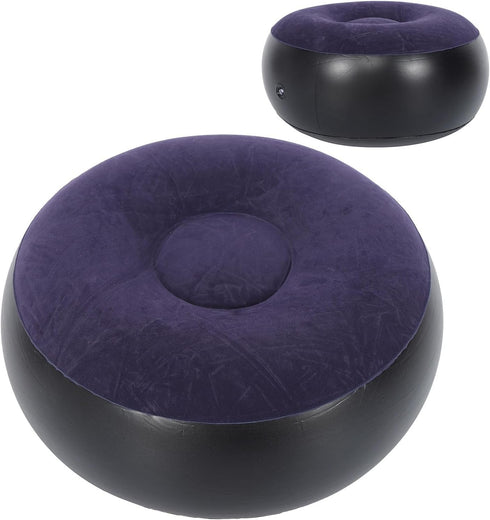 Inflatable Chair, Easy to Carry, Inflatable Flocking Stool, Foldable, Ergonomic, Designed for Living Room, Outdoor