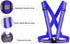 Reflective Vest Running Gear 3 Pack, Adjustable High Visibility Safety Vests with Reflective Belt Straps