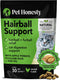 Pet Honesty Hairball Support Chews for Cats, Chicken Flavor, 30-Day Supply, Supports Skin, Coat, Digestion & Vitamins
