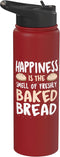 Funny Bread Baking Shirts Happiness Is The Smell Of Freshly Baked Bread - Baker Bakery Stainless
