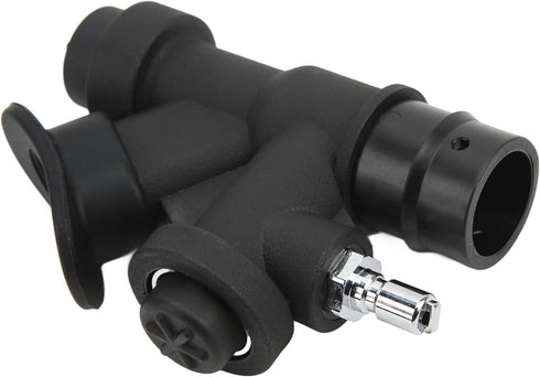 Scuba Choice Scuba Diving Universal BCD 45-Degree Oral Power Inflator, Black, Made in USA