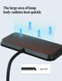 Boxtech 8W Small Aquarium Clip On LED Light, USB Full Spectrum Planted Light for 3 to 6 Gallon Tanks