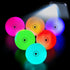 THIODOON Glow in The Dark Golf Balls - Light Activated LED Golf Balls, 7 Colors, 6 Pack for Night Golfing
