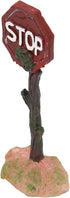 HEEPDD Fish Warning Sign, Resin Landscape Decoration for Small Medium Betta Fish, 6.1x2.3x1.6in