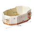 Genrico 75x45cm Portable Folding Bathtub Shower Pool with Drain Plug for Kids Girls Cats Dogs Apartment Farm Travel