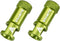 Granite Juicy Nipple Valve Cap, Green Dust Covers with Valve Core Removing Function for Bike Tires