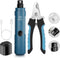 PAPIFEED Dog Nail Grinder with LED Light, Ultra Quiet 3-Speed Electric Nail