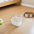 4pcs Hammock Abaodam Small Animal Hanging Storage Basket Cage Accessory Large Rectangular Gray White Hamster Sugar