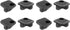 Generic 8Pcs Folding Chair Repair Accessories, Camping Chair, Wear Resistant Camping Chair Attachment