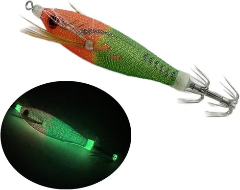 SHYYOULQE Shrimp Fishing Lures Soft Lures Crankbait for Sea Freshwater and Designs Glow