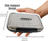 Fishing Jig Organizer Tackle Tray, Holds 50+ Jigs, Double Sided for Jig Heads, Tungsten Jigs, Fishing Spoons