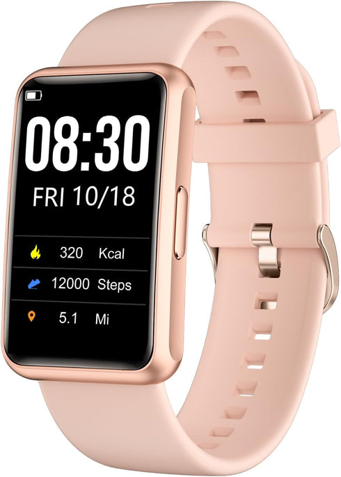 Fitness Tracker, No Bluetooth or APP/Phone Required, Waterproof Fitness Watch Pedometer for Men, Women, Parents