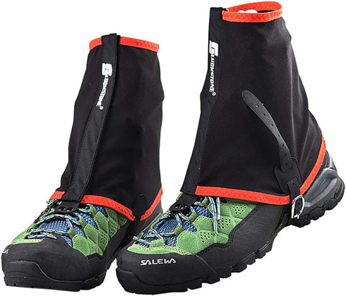 Hiking Short Gaiters Waterproof Leg Gaiter, Low Ankle Protection Anti-Tear Shoes Covers for Outdoor Climbing Walking.