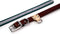 King Buck Hunting Heritage Soft-touch Reflective & Leather Waterproof Dog Collar with O Ring, Deep Teal (L/XL)