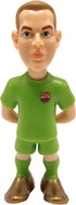 5-Pack (7cm) MINIX COLLECTIBLE FIGURINES of FC Barcelona Stars Araujo, TER Stegen, GAVI, Pedri & Lewandowski Official