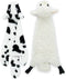 Best Pet Supplies 2-in-1 Stuffless Squeaky Dog Toys, Soft, Durable Fabric for Small, Medium, and Large Pets
