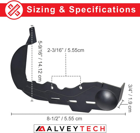E100/E125 33+), E100 1-46+), E150 18+), E175 26+), AlveyTech Chain Guard - Fits The Razor (Versions Glow (Versions