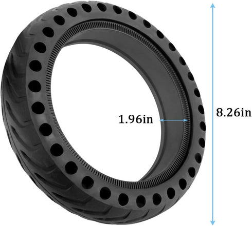 Solid Tires for Xiaomi m365 Electric Scooter, Gotrax GXL V2, 8.5 Inches Honeycomb Solid Tires for Front or Rear