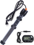 Orlushy 150W Adjustable Submersible Aquarium Heater with Suction Cups and Free Thermometer for Fish Tanks