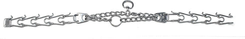 Herm Sprenger Ultra-Plus Chrome Plated Steel Prong Dog Training Collar, No-Pull, Made in Germany (4mm x 25in Large)