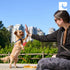 Stylish Step-In Harness for Pets - Comfortable & Secure Fit (Petite-XX-Small, Black)