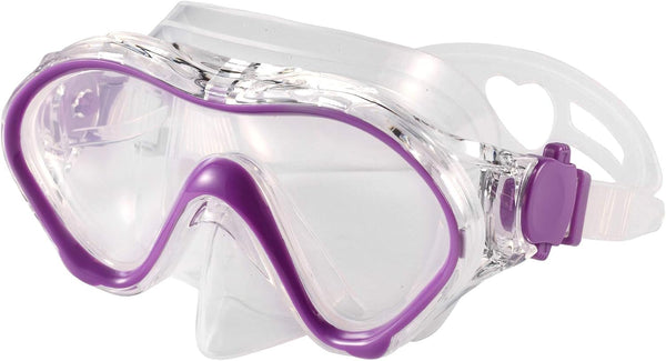 Kids Swim Mask - Snorkel Mask Diving Goggles with Nose Cover, Anti-Fog Lens, 180° View Angle for Youth
