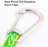 316 7ft. 1 Pack Kayak Tow Rope,Heavy Heavy Duty Jet Ski Tow Rope with Clip,Boat Mooring Dock Line with Stainless Steel