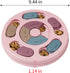 DR CATCH Interactive Dog Puzzle Feeder - Pink IQ Training Toy for Dogs