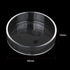 1PCS 60mm/65mm Aquarium Shrimp Feeding Dish, Glass Round Fish Feeder Bowl Reptiles Water Food Dish Clear Dishes Tray