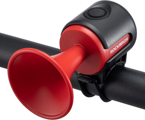 ROCKBROS Electric Bike Horn, 120dB Waterproof Alarm for Adults Kids Bicycle Handlebars