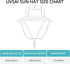 UPF 50+ Foldable Sun Hats, Wide Brim with Large Neck Flap for Men and Women, UV Protection