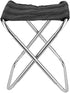 MUNEFE Portable Camping Folding Stool Chair, Portable Aluminum Alloy Folding Chair Stool, Folding Camping Stool
