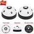 SlowTon Dog Doorbells, 2 Pack Metal Bell Dog Training with Non Skid Rubber Bottoms for Potty Training, White