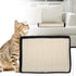 Table Leg Scratch Board, Sofa Scratcher Mat, Furniture Protect for Cats (White)