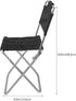 GANAZONO Fishing Folding Chair Folding Beach Chair Collapsing Stool Pliante Dos Door Camping Accessories Picnic Chairs