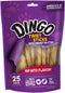 Dingo Twist Sticks with Peanut Butter, Rawhide Chew, 25 Count