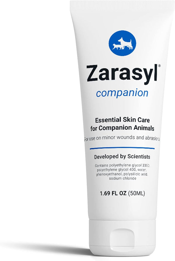 Zarasyl Companion Essential Skin Care Ointment for Cats and Dogs, 1.69 oz.