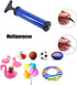 DDUO Needle,Nozzle, Portable Ball Pump,Air Pump Inflator Kit with Extension Hose for Basketball Football Volleyball