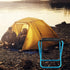 SALUTUY Folding Stool, Easy to Carry Portable Folding Chair Collapsible for Barbecue