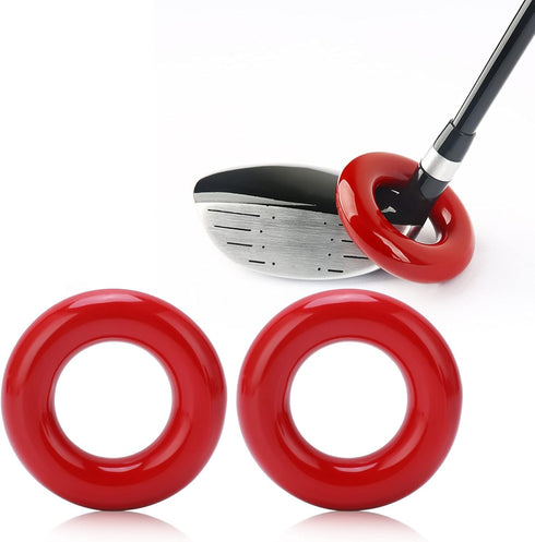 RBRSLALA Golf Weighted Swing Rings, Golf Club Warm-up Weight Rings, Practice Weight Rings, Golf Swing Instructor