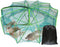 10Hole Foldable Fishing Bait Trap, 32 x 10 in Portable Fishing Net